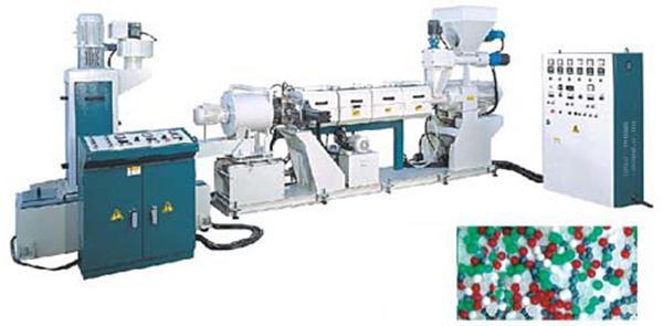 Pelletizing Machine with Plastic Recycling System